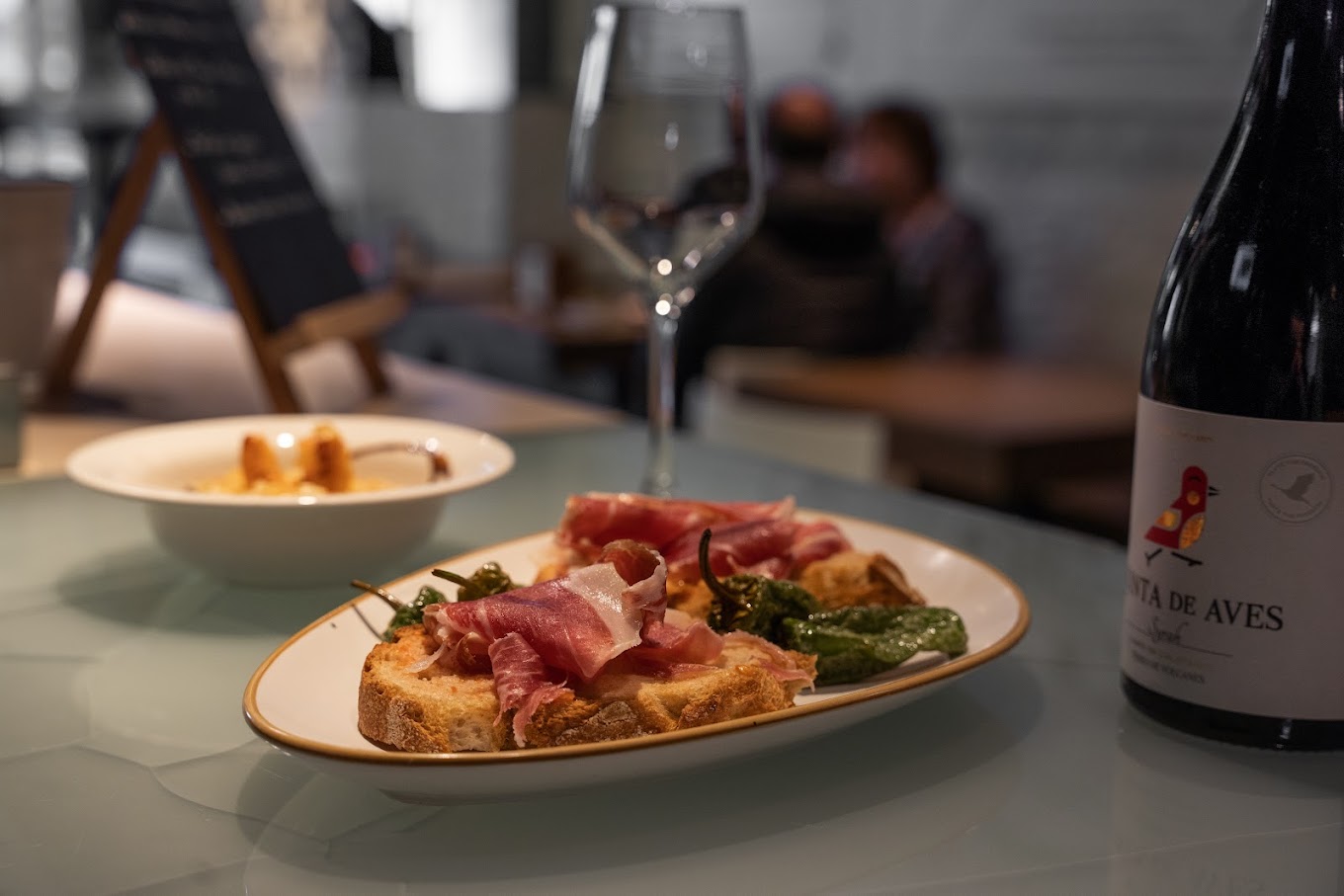 Pinchos en Izartza Gastrobar Menú del día en Vitoria