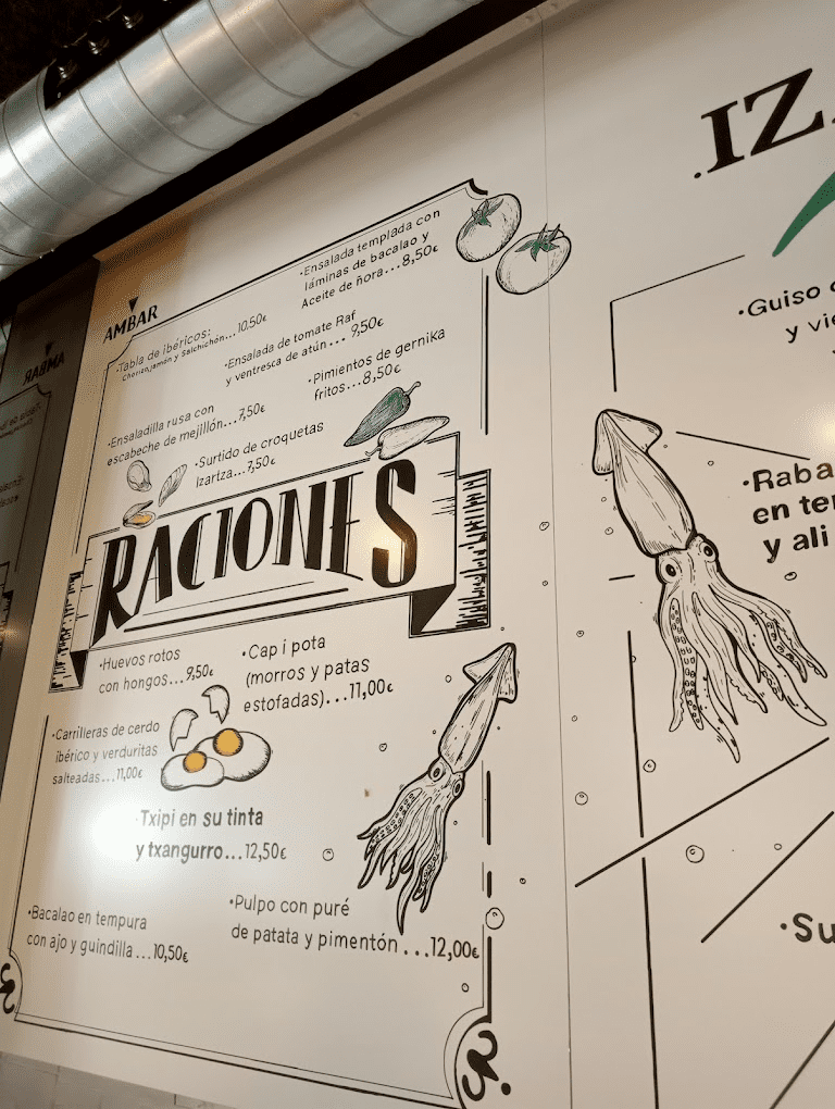 Menú del Día en Vitoria-Gasteiz Izartza Gastrobar Menú del día en Vitoria